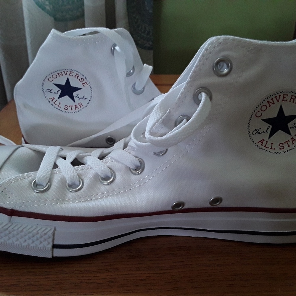 Brand new high top Converse